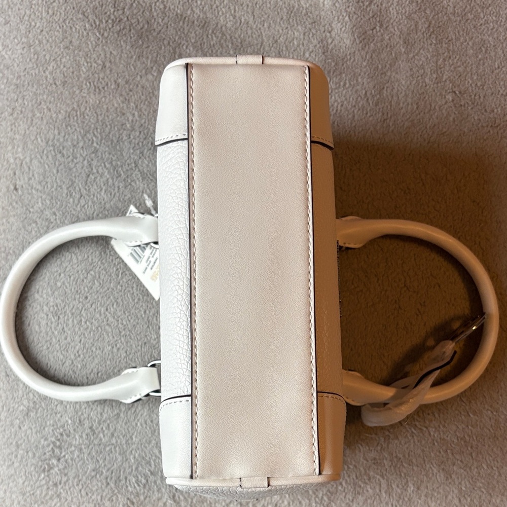 Michael Kors White Leather Satchel - Picture 3 of 6